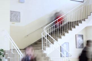 Treppe im Eingangsbereich